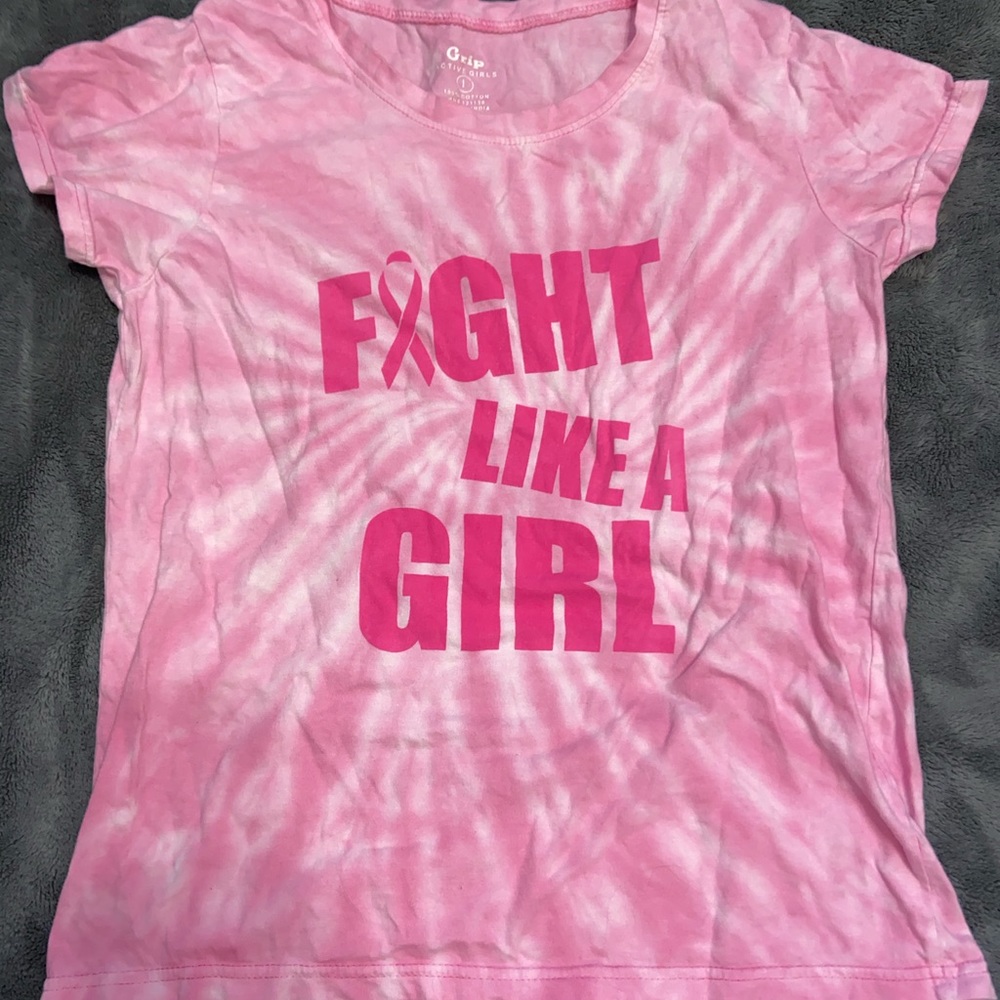 Pink breast cancer tshirt